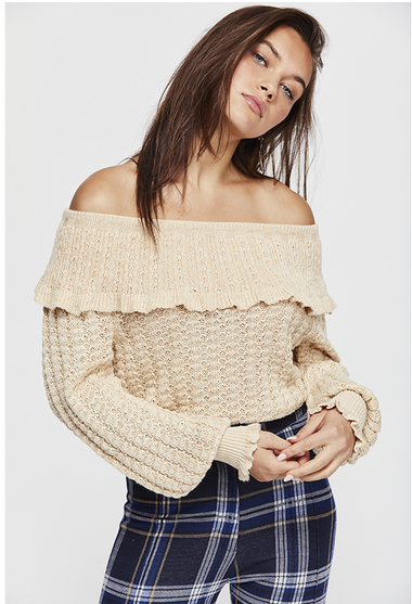 Crazy In Love Ruffle -- Free People