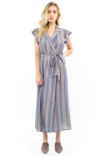 Reese Maxi Wrap Dress -Saltwater Luxe