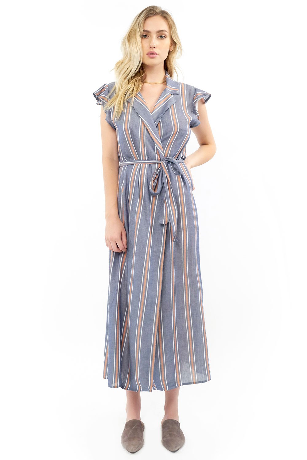 Reese Maxi Wrap Dress -Saltwater Luxe